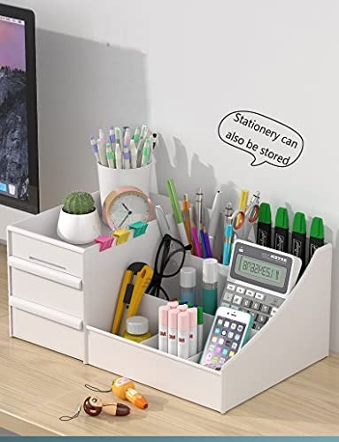 Desktop Storage Box – White