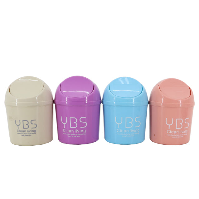 1PC Cute Mini Desktop Storage Box Waste Container